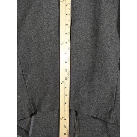 Torrid Women's Fitted Military Jacket Front Piping Buttons Grey Size 2X - Picture 10 of 11